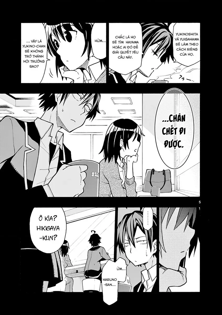 Chuyện Tình Thanh Xuân Bi Hài Của Tôi Quả Nhiên Là Sai Lầm @Comic Chapter 55 - Trang 6