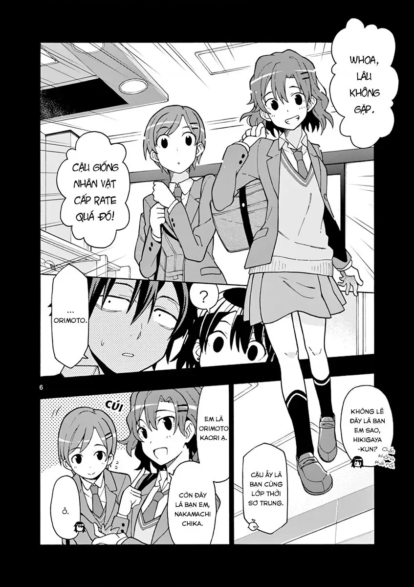 Chuyện Tình Thanh Xuân Bi Hài Của Tôi Quả Nhiên Là Sai Lầm @Comic Chapter 55 - Trang 7