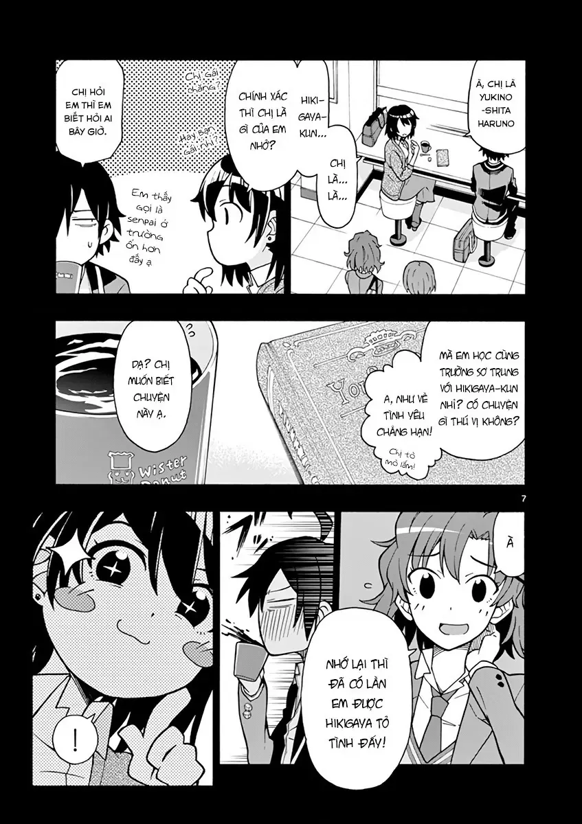 Chuyện Tình Thanh Xuân Bi Hài Của Tôi Quả Nhiên Là Sai Lầm @Comic Chapter 55 - Trang 8