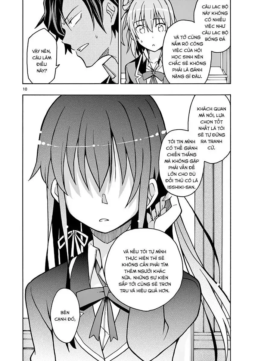 Chuyện Tình Thanh Xuân Bi Hài Của Tôi Quả Nhiên Là Sai Lầm @Comic Chapter 56 - Trang 11