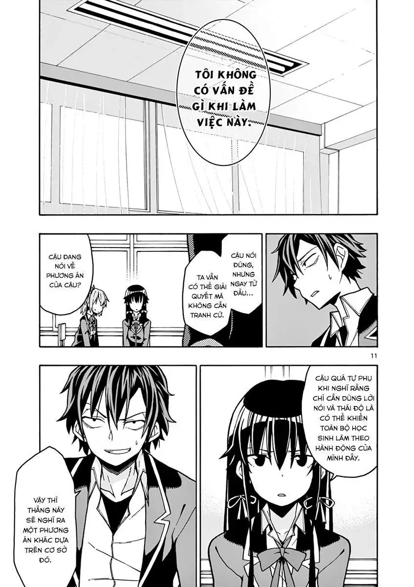 Chuyện Tình Thanh Xuân Bi Hài Của Tôi Quả Nhiên Là Sai Lầm @Comic Chapter 56 - Trang 12