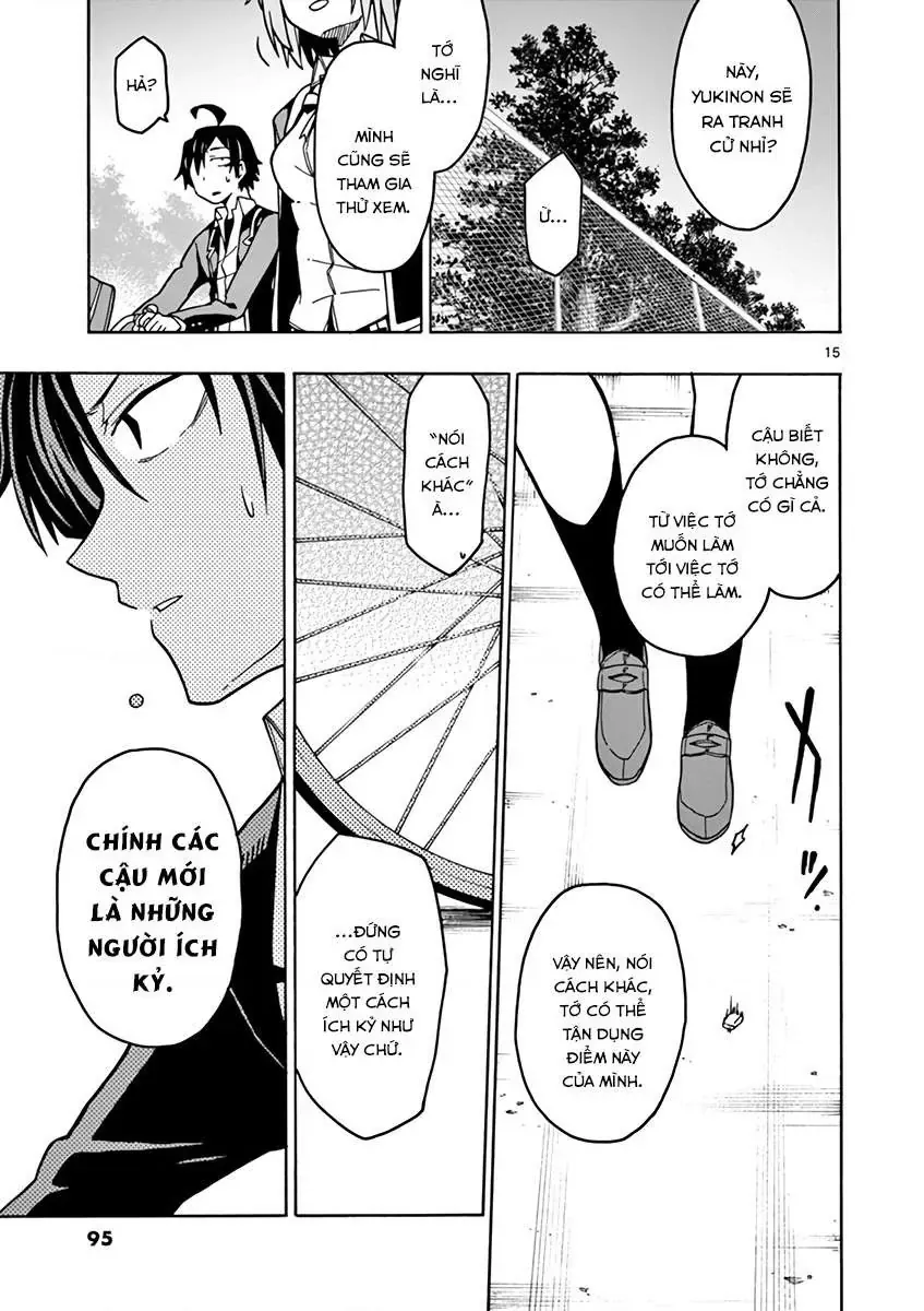 Chuyện Tình Thanh Xuân Bi Hài Của Tôi Quả Nhiên Là Sai Lầm @Comic Chapter 56 - Trang 16