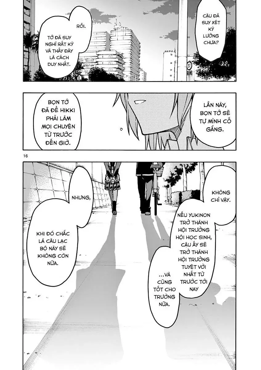Chuyện Tình Thanh Xuân Bi Hài Của Tôi Quả Nhiên Là Sai Lầm @Comic Chapter 56 - Trang 17