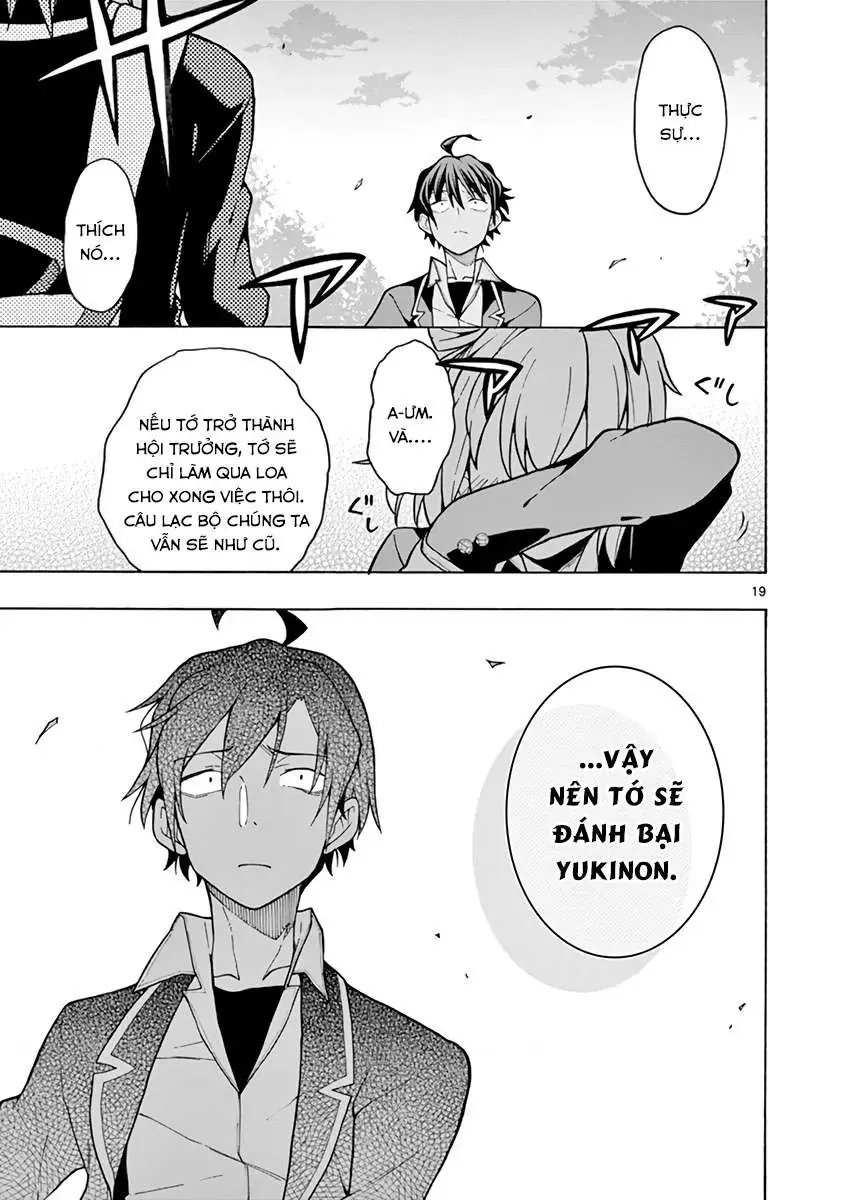 Chuyện Tình Thanh Xuân Bi Hài Của Tôi Quả Nhiên Là Sai Lầm @Comic Chapter 56 - Trang 20