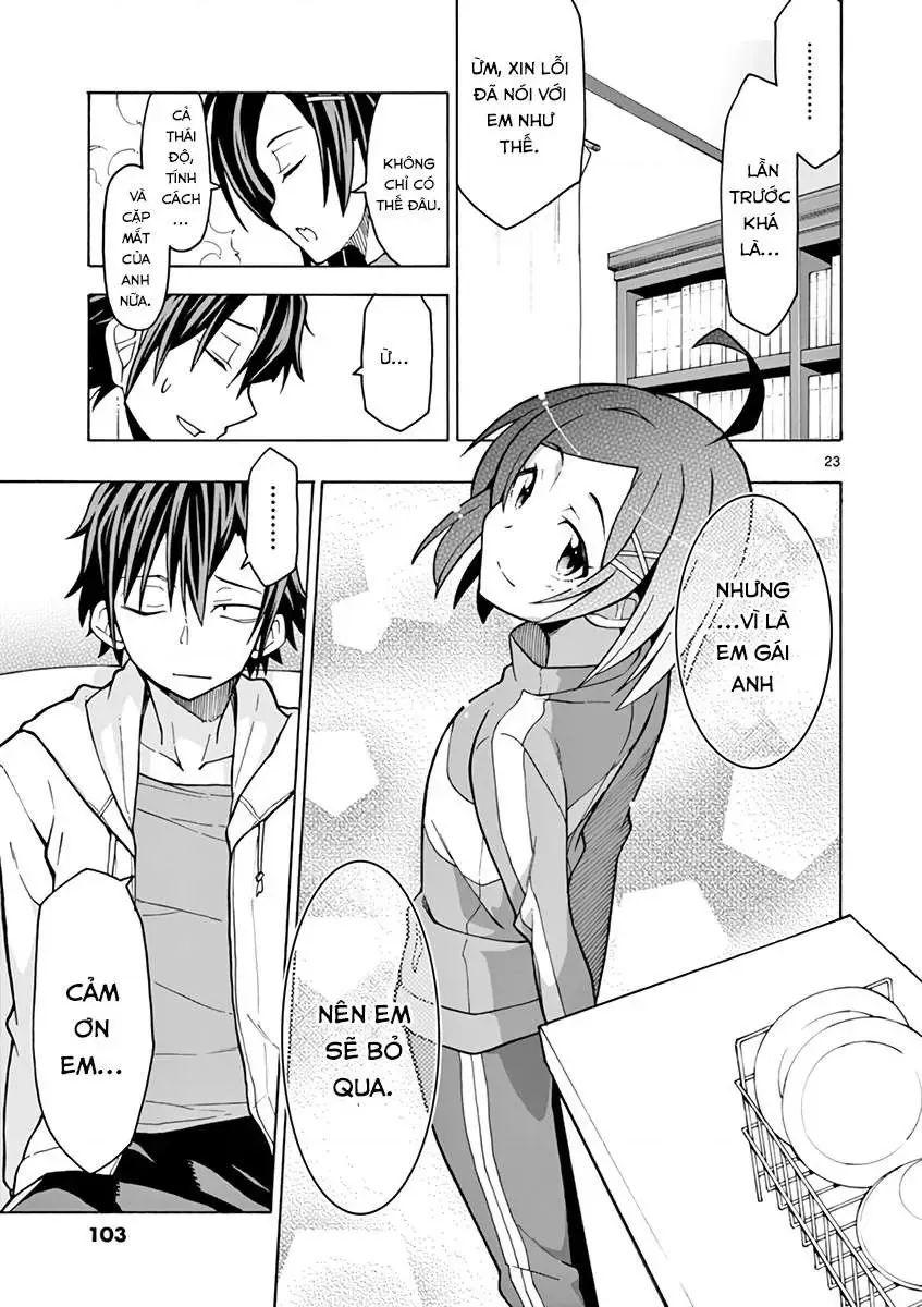 Chuyện Tình Thanh Xuân Bi Hài Của Tôi Quả Nhiên Là Sai Lầm @Comic Chapter 56 - Trang 24