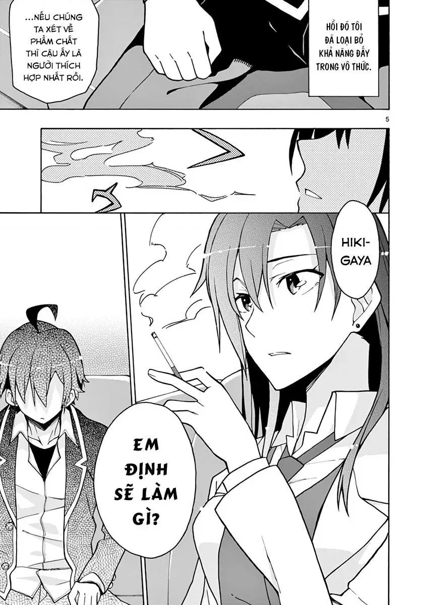 Chuyện Tình Thanh Xuân Bi Hài Của Tôi Quả Nhiên Là Sai Lầm @Comic Chapter 56 - Trang 6