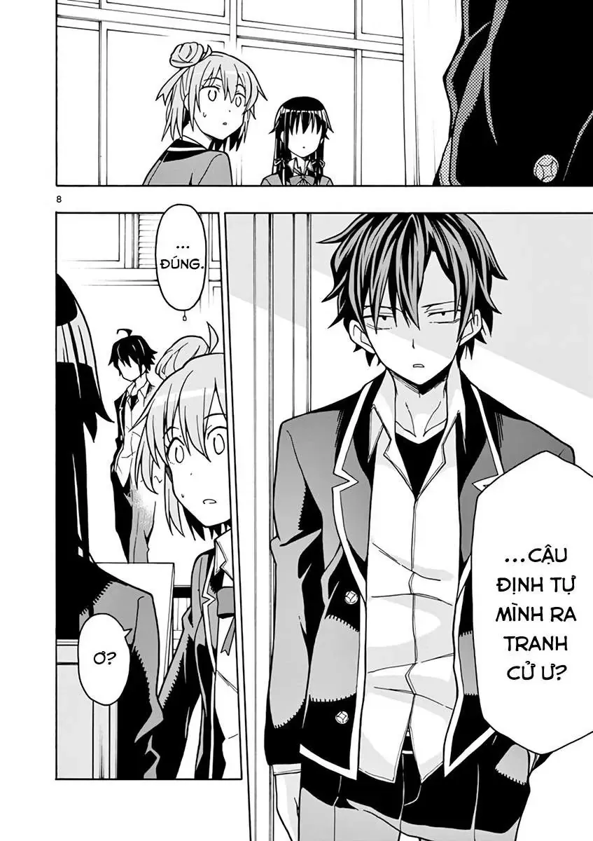 Chuyện Tình Thanh Xuân Bi Hài Của Tôi Quả Nhiên Là Sai Lầm @Comic Chapter 56 - Trang 9