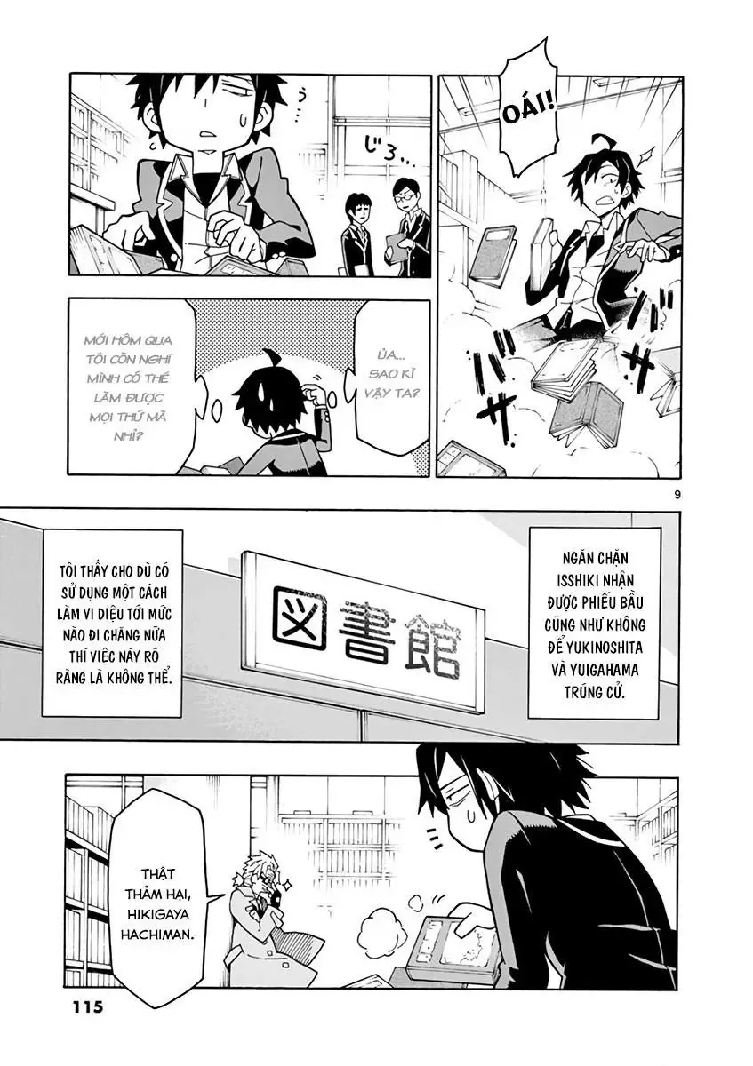 Chuyện Tình Thanh Xuân Bi Hài Của Tôi Quả Nhiên Là Sai Lầm @Comic Chapter 57 - Trang 10