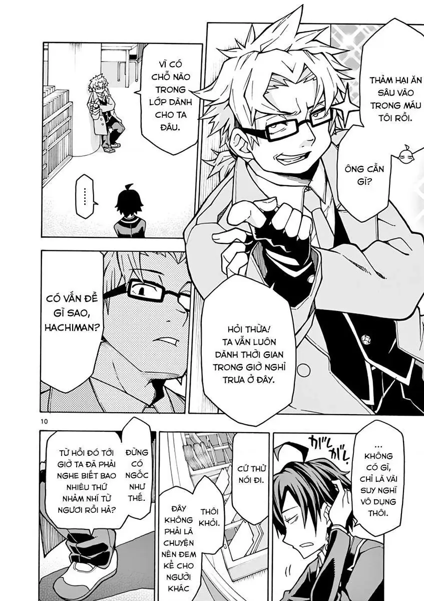 Chuyện Tình Thanh Xuân Bi Hài Của Tôi Quả Nhiên Là Sai Lầm @Comic Chapter 57 - Trang 11