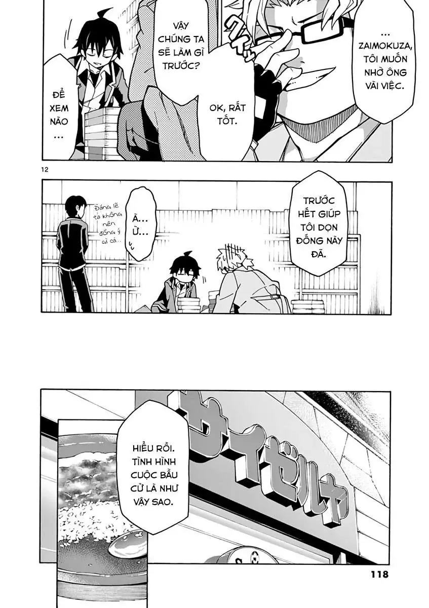 Chuyện Tình Thanh Xuân Bi Hài Của Tôi Quả Nhiên Là Sai Lầm @Comic Chapter 57 - Trang 13