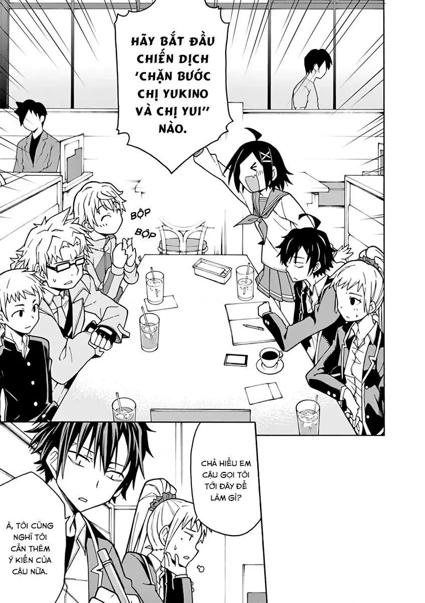 Chuyện Tình Thanh Xuân Bi Hài Của Tôi Quả Nhiên Là Sai Lầm @Comic Chapter 57 - Trang 17
