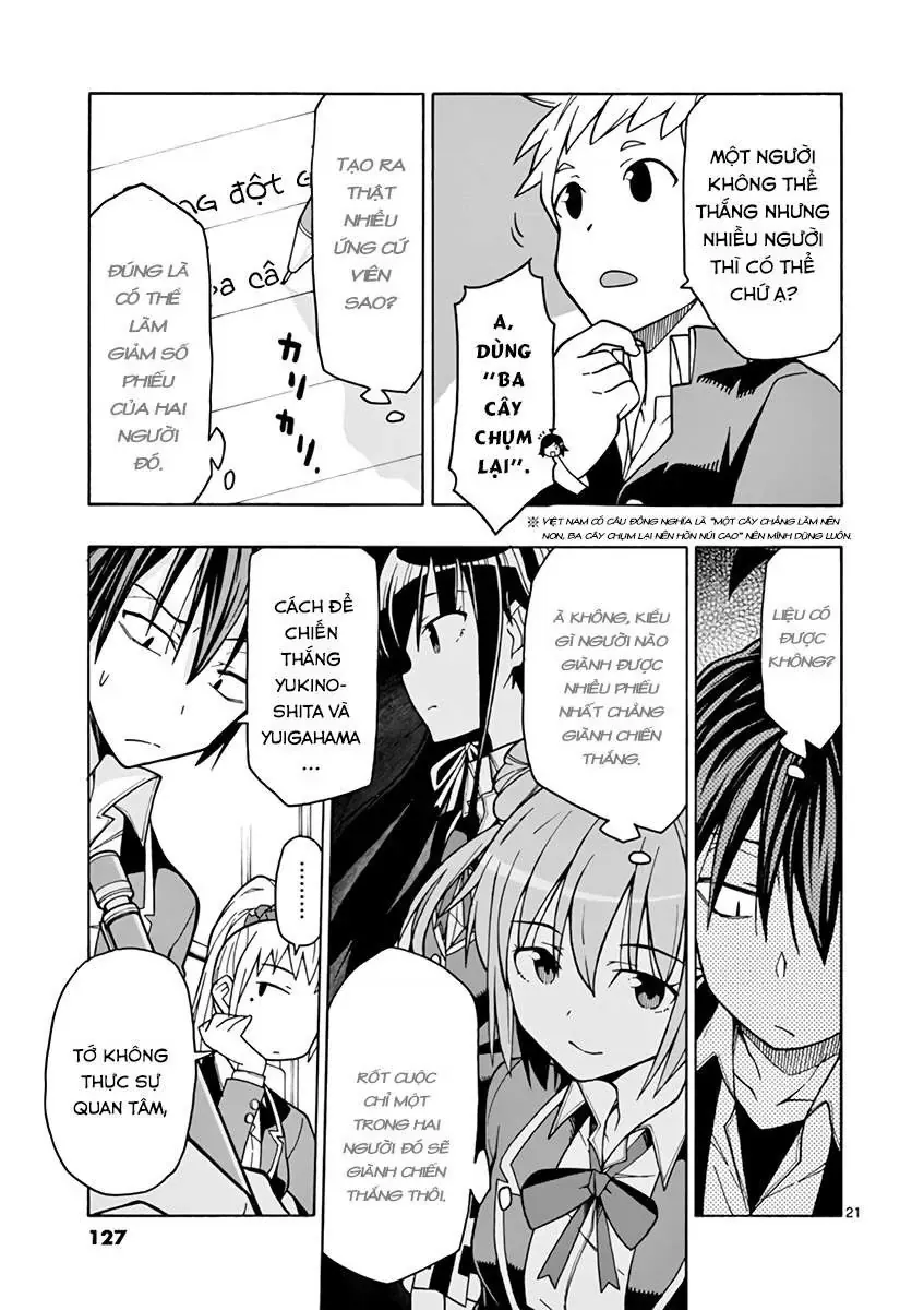 Chuyện Tình Thanh Xuân Bi Hài Của Tôi Quả Nhiên Là Sai Lầm @Comic Chapter 57 - Trang 21