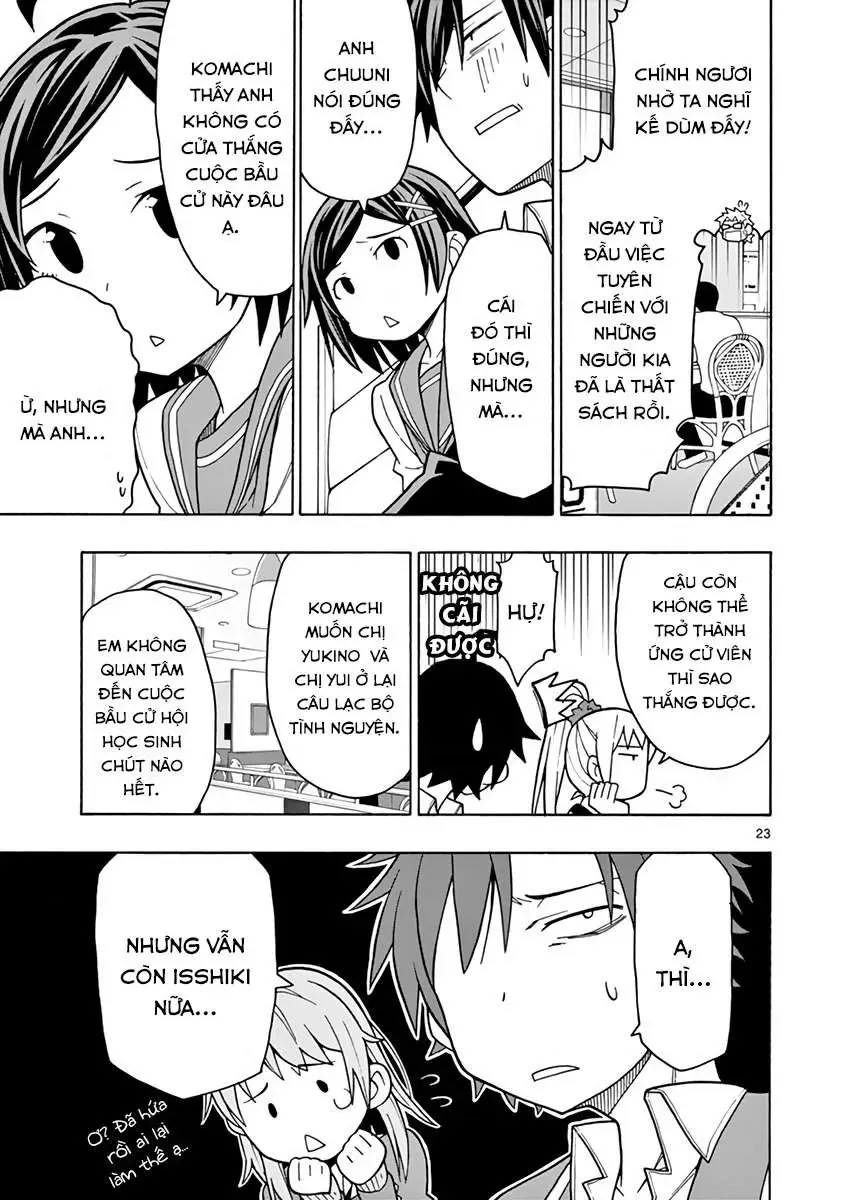 Chuyện Tình Thanh Xuân Bi Hài Của Tôi Quả Nhiên Là Sai Lầm @Comic Chapter 57 - Trang 23