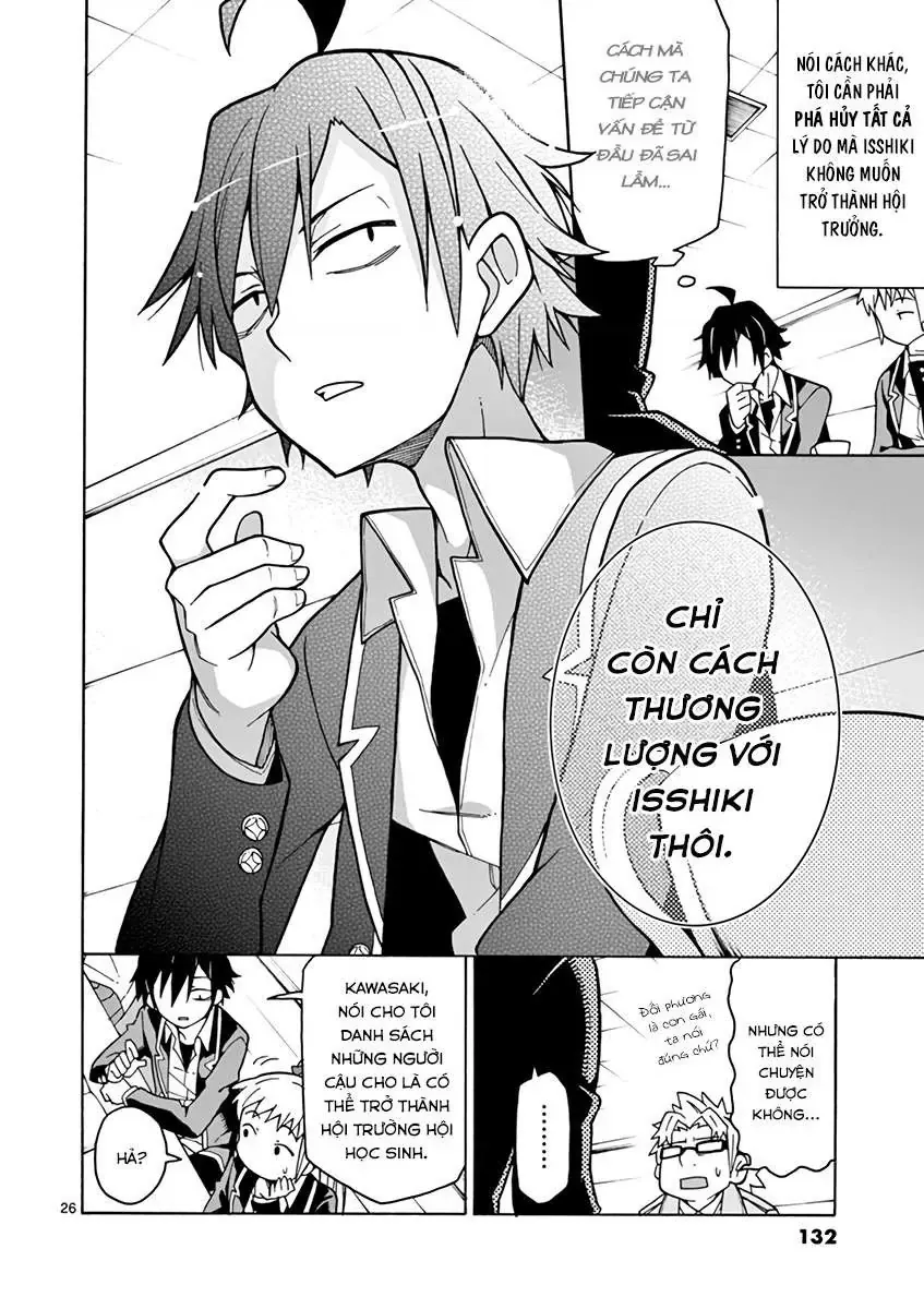 Chuyện Tình Thanh Xuân Bi Hài Của Tôi Quả Nhiên Là Sai Lầm @Comic Chapter 57 - Trang 26