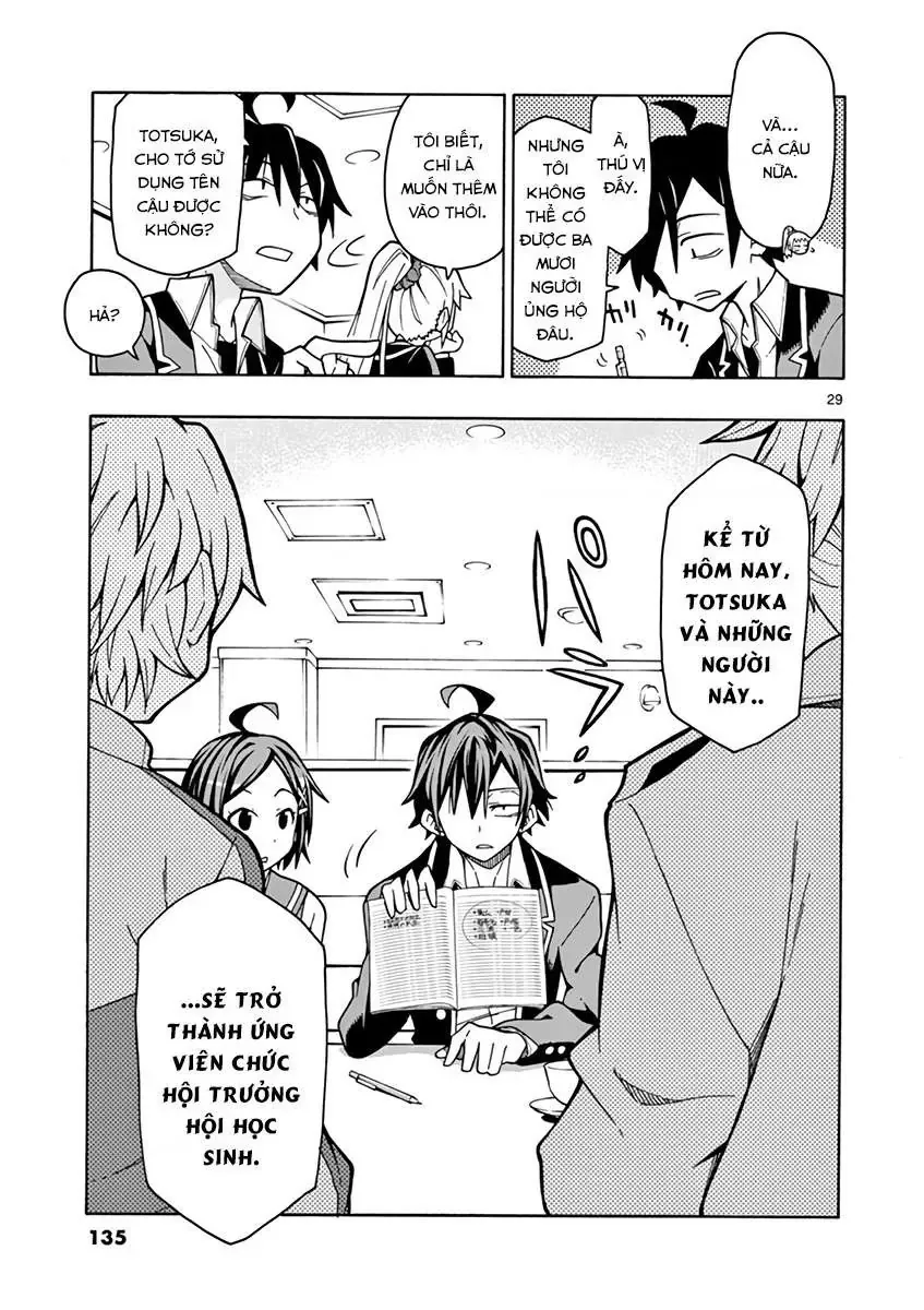 Chuyện Tình Thanh Xuân Bi Hài Của Tôi Quả Nhiên Là Sai Lầm @Comic Chapter 57 - Trang 29