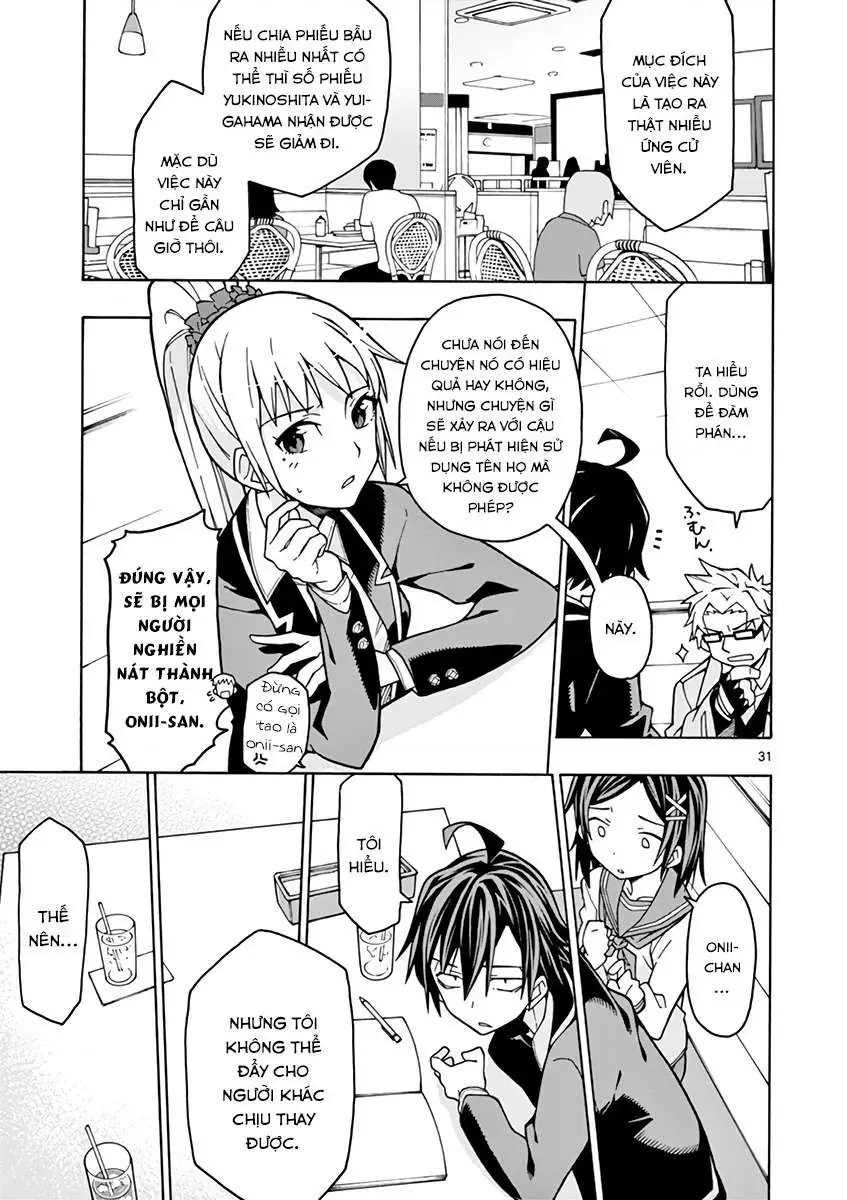 Chuyện Tình Thanh Xuân Bi Hài Của Tôi Quả Nhiên Là Sai Lầm @Comic Chapter 57 - Trang 31