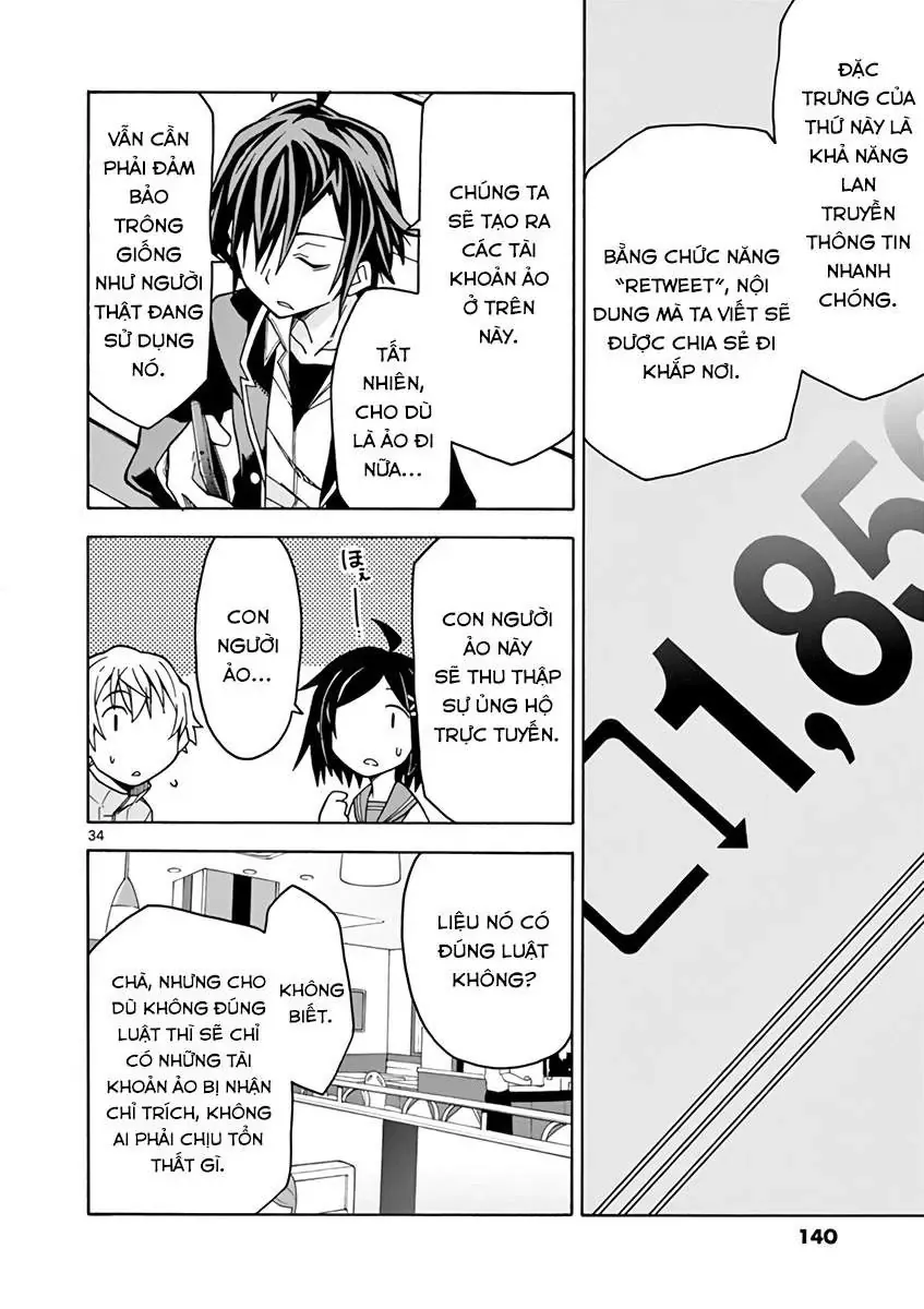 Chuyện Tình Thanh Xuân Bi Hài Của Tôi Quả Nhiên Là Sai Lầm @Comic Chapter 57 - Trang 34