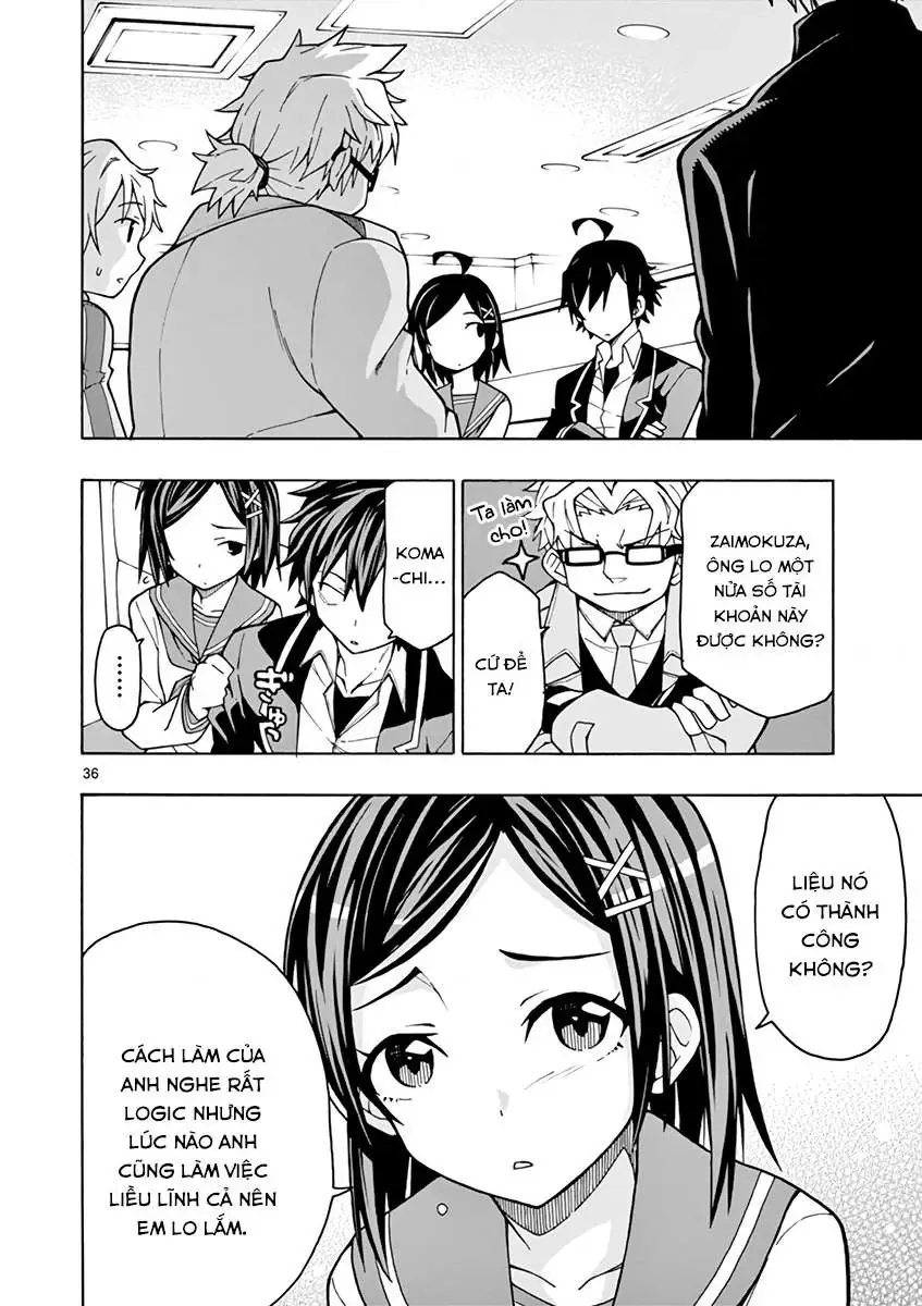 Chuyện Tình Thanh Xuân Bi Hài Của Tôi Quả Nhiên Là Sai Lầm @Comic Chapter 57 - Trang 36