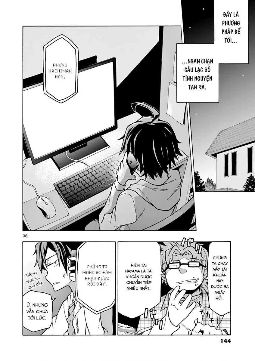 Chuyện Tình Thanh Xuân Bi Hài Của Tôi Quả Nhiên Là Sai Lầm @Comic Chapter 57 - Trang 38