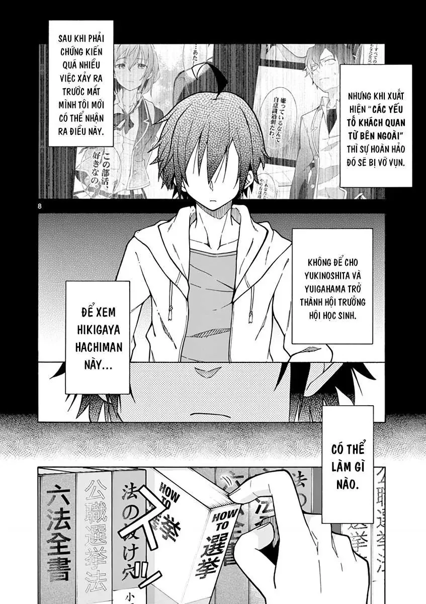 Chuyện Tình Thanh Xuân Bi Hài Của Tôi Quả Nhiên Là Sai Lầm @Comic Chapter 57 - Trang 9