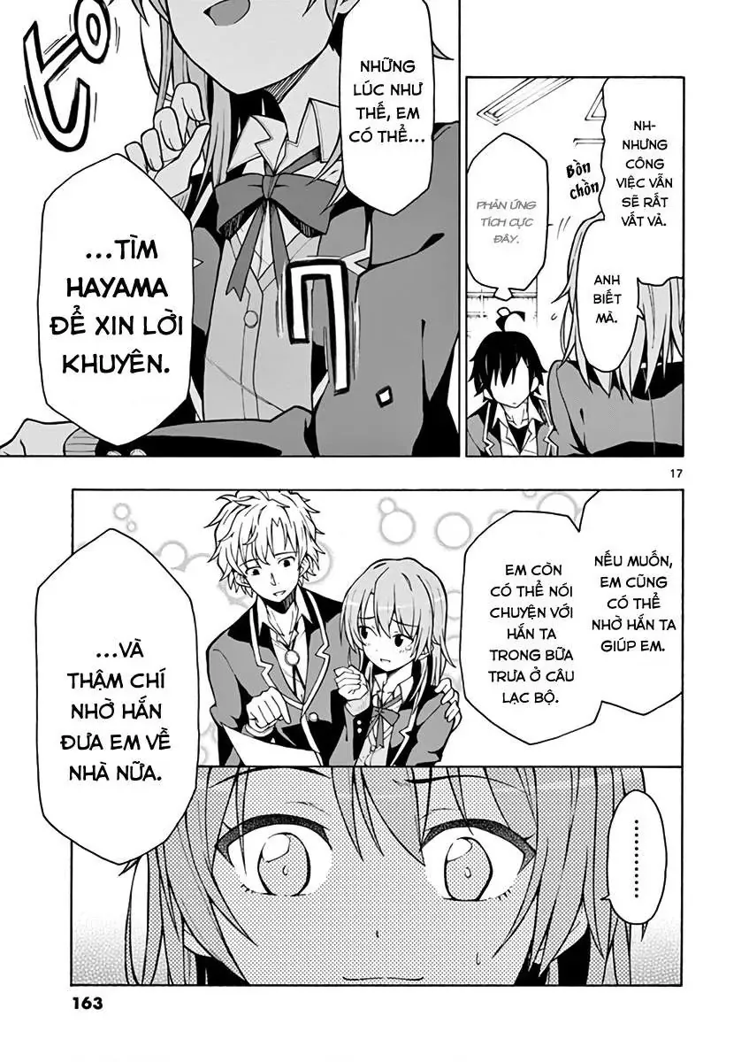 Chuyện Tình Thanh Xuân Bi Hài Của Tôi Quả Nhiên Là Sai Lầm @Comic Chapter 58 - Trang 18