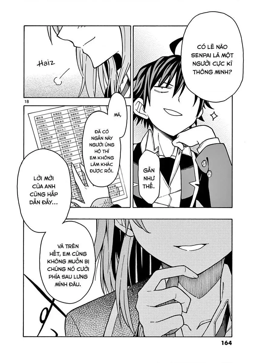 Chuyện Tình Thanh Xuân Bi Hài Của Tôi Quả Nhiên Là Sai Lầm @Comic Chapter 58 - Trang 19
