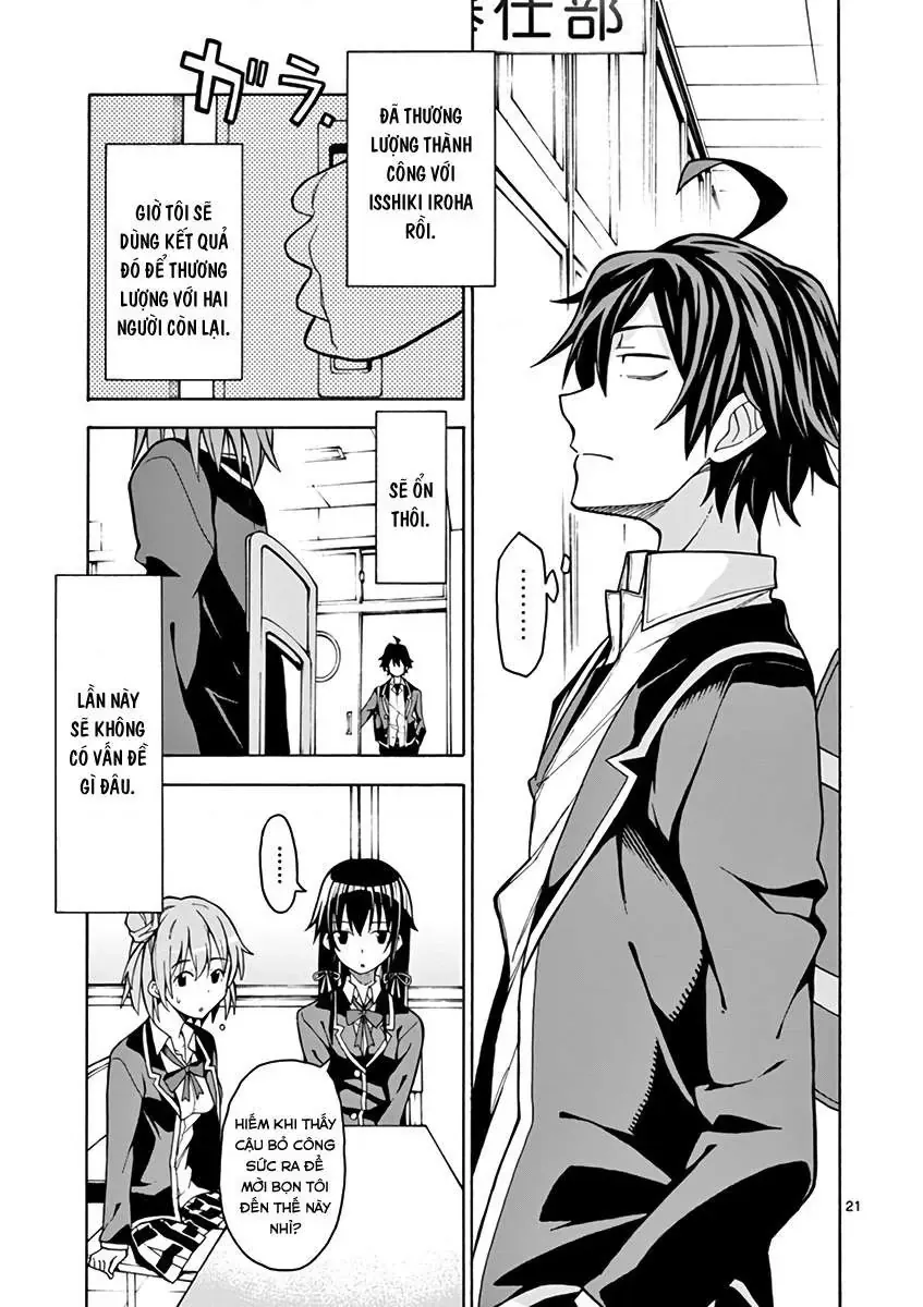 Chuyện Tình Thanh Xuân Bi Hài Của Tôi Quả Nhiên Là Sai Lầm @Comic Chapter 58 - Trang 22