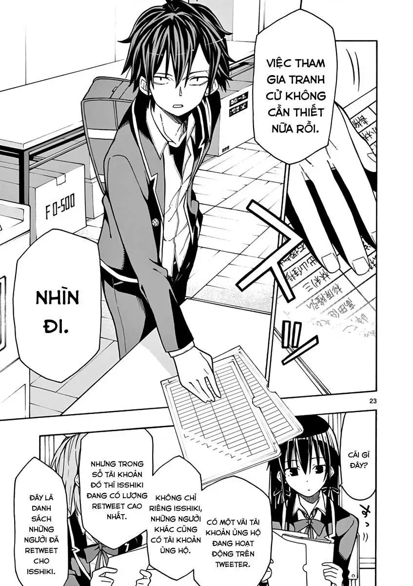 Chuyện Tình Thanh Xuân Bi Hài Của Tôi Quả Nhiên Là Sai Lầm @Comic Chapter 58 - Trang 24