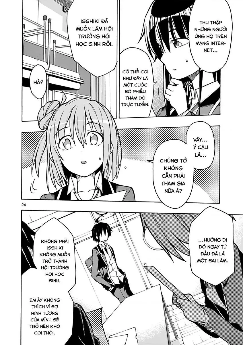Chuyện Tình Thanh Xuân Bi Hài Của Tôi Quả Nhiên Là Sai Lầm @Comic Chapter 58 - Trang 25