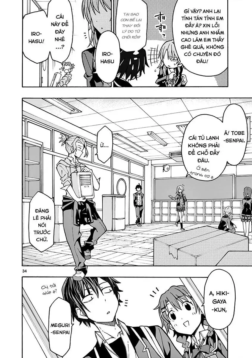 Chuyện Tình Thanh Xuân Bi Hài Của Tôi Quả Nhiên Là Sai Lầm @Comic Chapter 58 - Trang 35