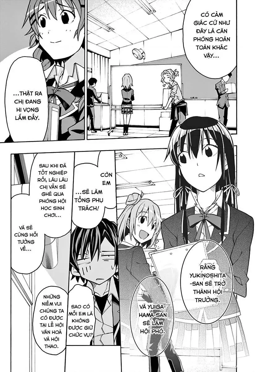 Chuyện Tình Thanh Xuân Bi Hài Của Tôi Quả Nhiên Là Sai Lầm @Comic Chapter 58 - Trang 36