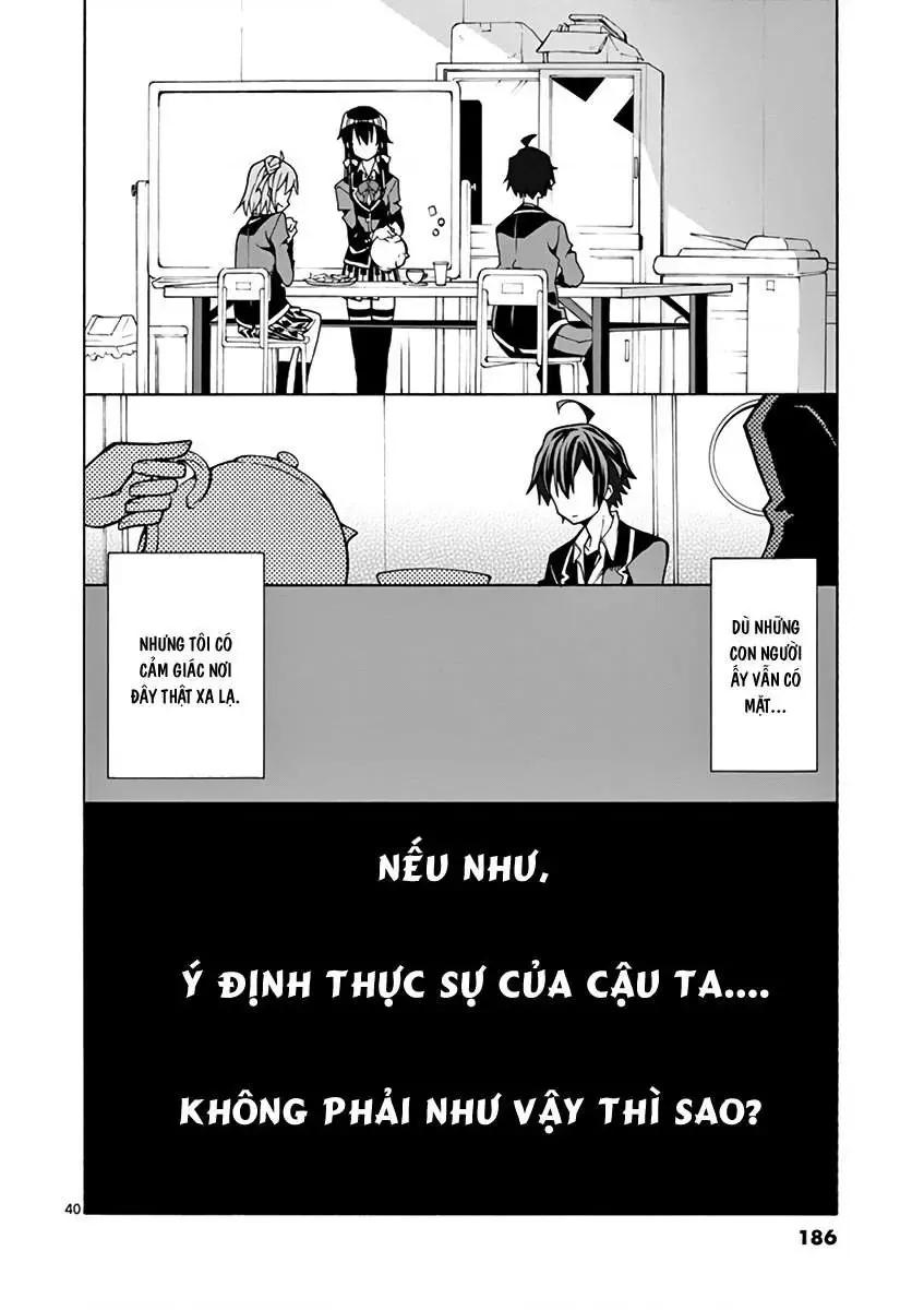 Chuyện Tình Thanh Xuân Bi Hài Của Tôi Quả Nhiên Là Sai Lầm @Comic Chapter 58 - Trang 41
