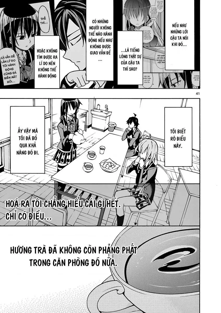 Chuyện Tình Thanh Xuân Bi Hài Của Tôi Quả Nhiên Là Sai Lầm @Comic Chapter 58 - Trang 42