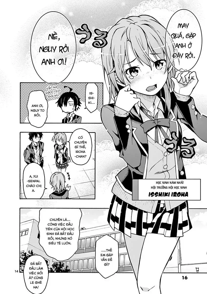 Chuyện Tình Thanh Xuân Bi Hài Của Tôi Quả Nhiên Là Sai Lầm @Comic Chapter 59 - Trang 14