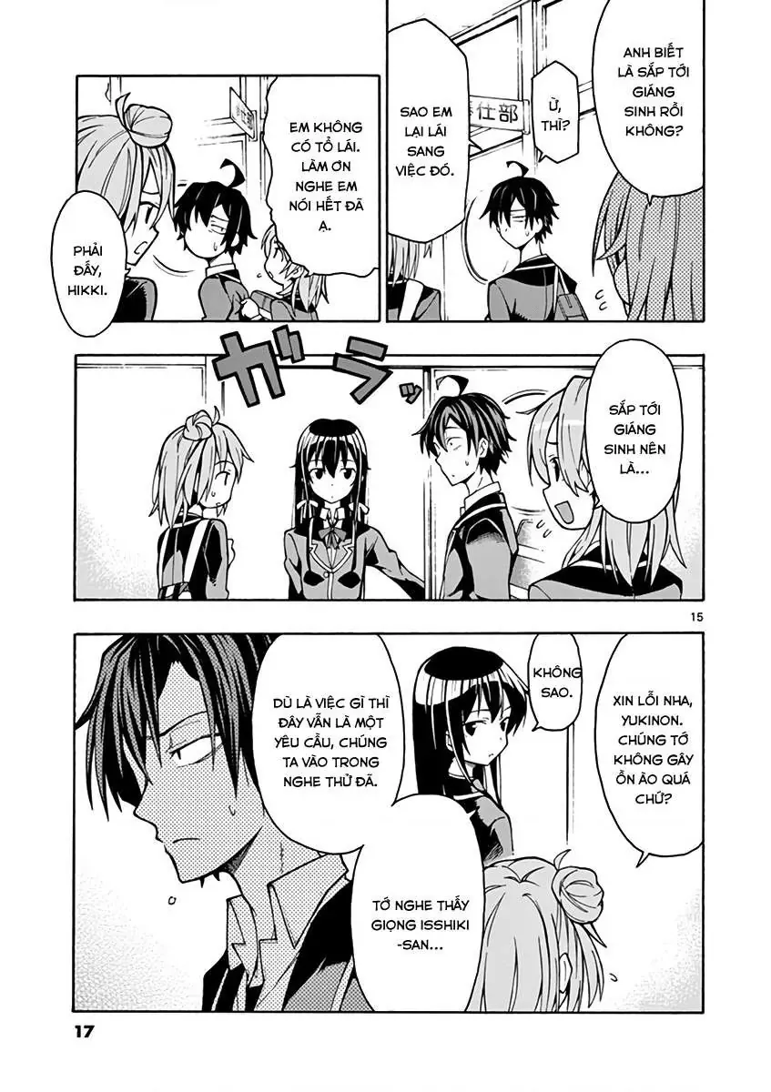 Chuyện Tình Thanh Xuân Bi Hài Của Tôi Quả Nhiên Là Sai Lầm @Comic Chapter 59 - Trang 15