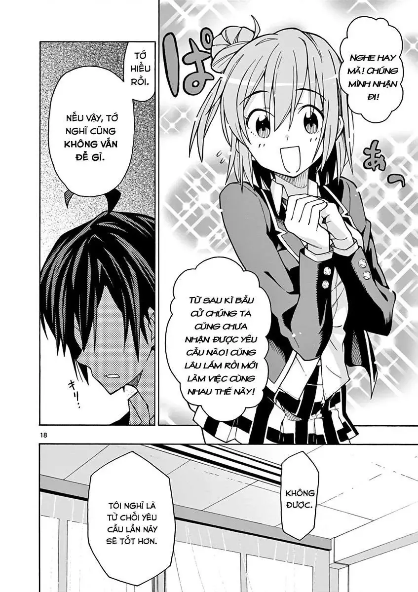 Chuyện Tình Thanh Xuân Bi Hài Của Tôi Quả Nhiên Là Sai Lầm @Comic Chapter 59 - Trang 18