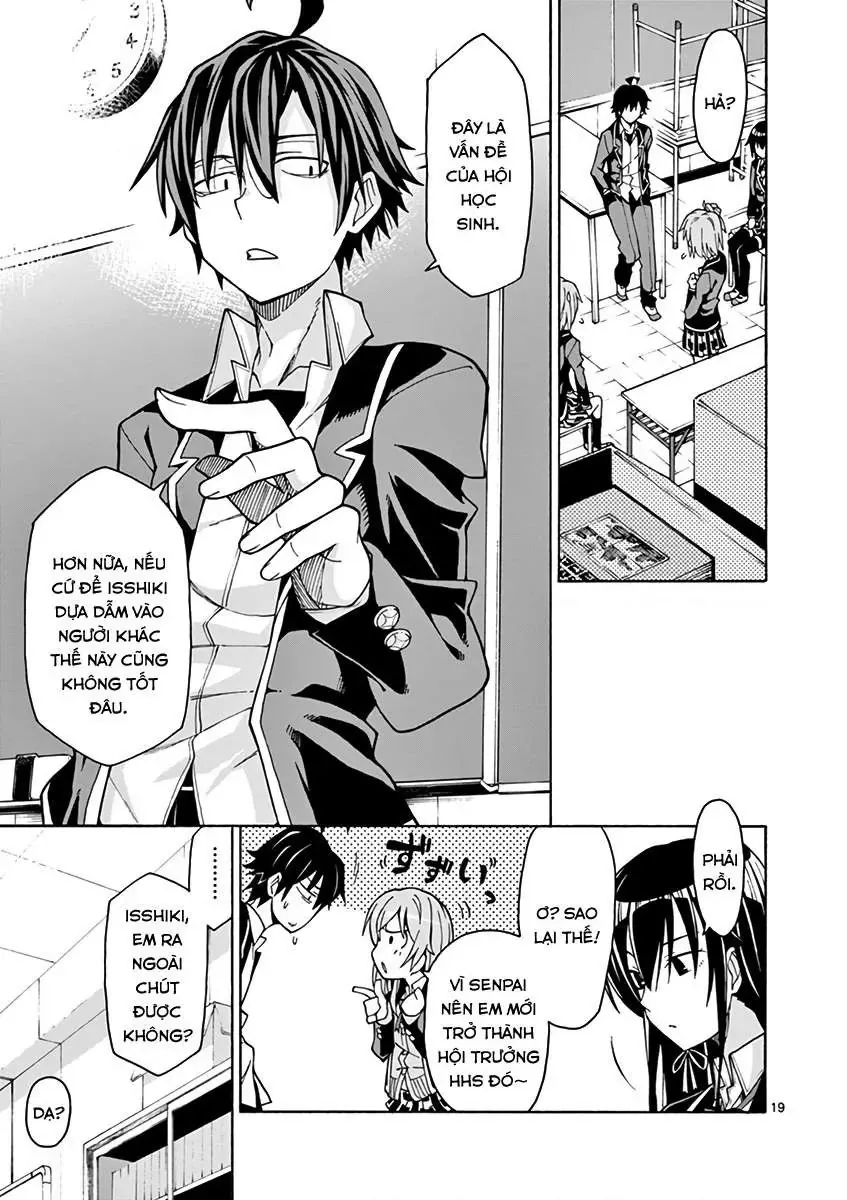 Chuyện Tình Thanh Xuân Bi Hài Của Tôi Quả Nhiên Là Sai Lầm @Comic Chapter 59 - Trang 19