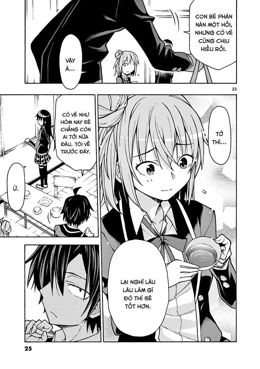 Chuyện Tình Thanh Xuân Bi Hài Của Tôi Quả Nhiên Là Sai Lầm @Comic Chapter 59 - Trang 23