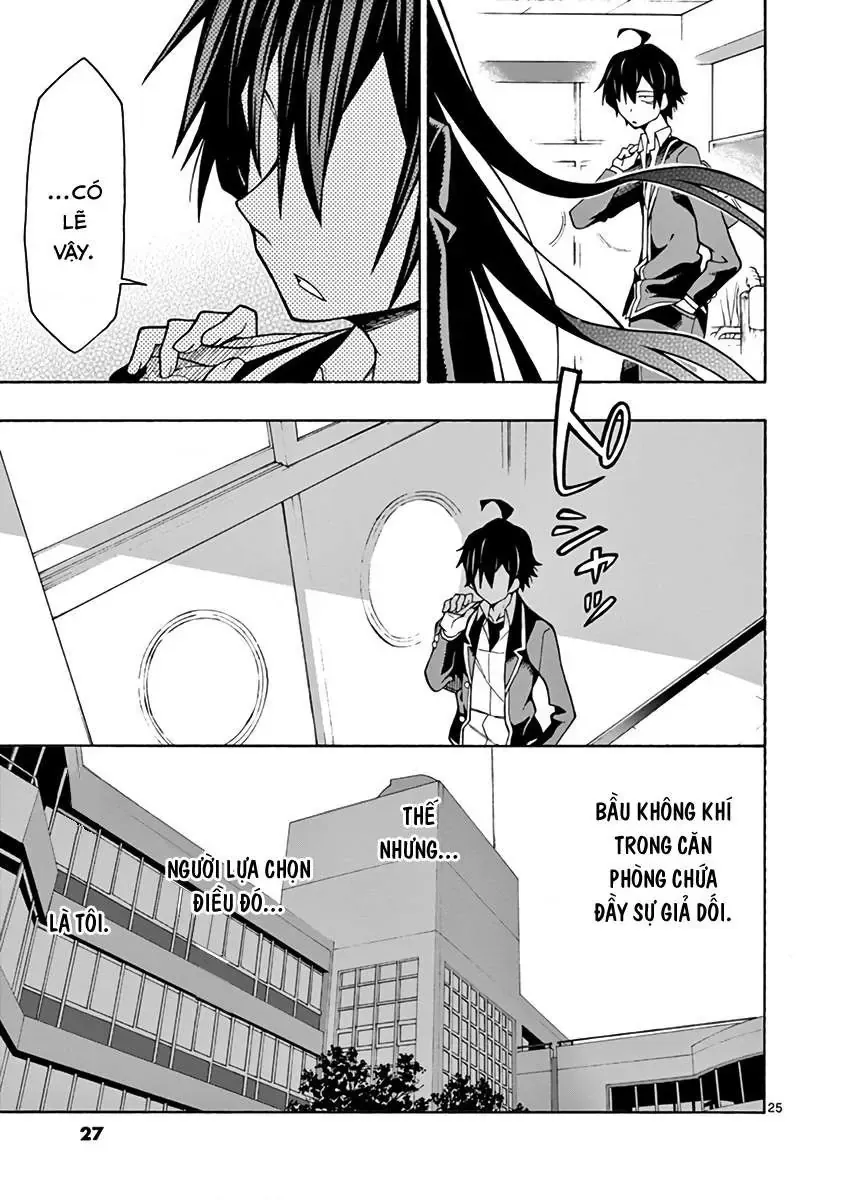 Chuyện Tình Thanh Xuân Bi Hài Của Tôi Quả Nhiên Là Sai Lầm @Comic Chapter 59 - Trang 25