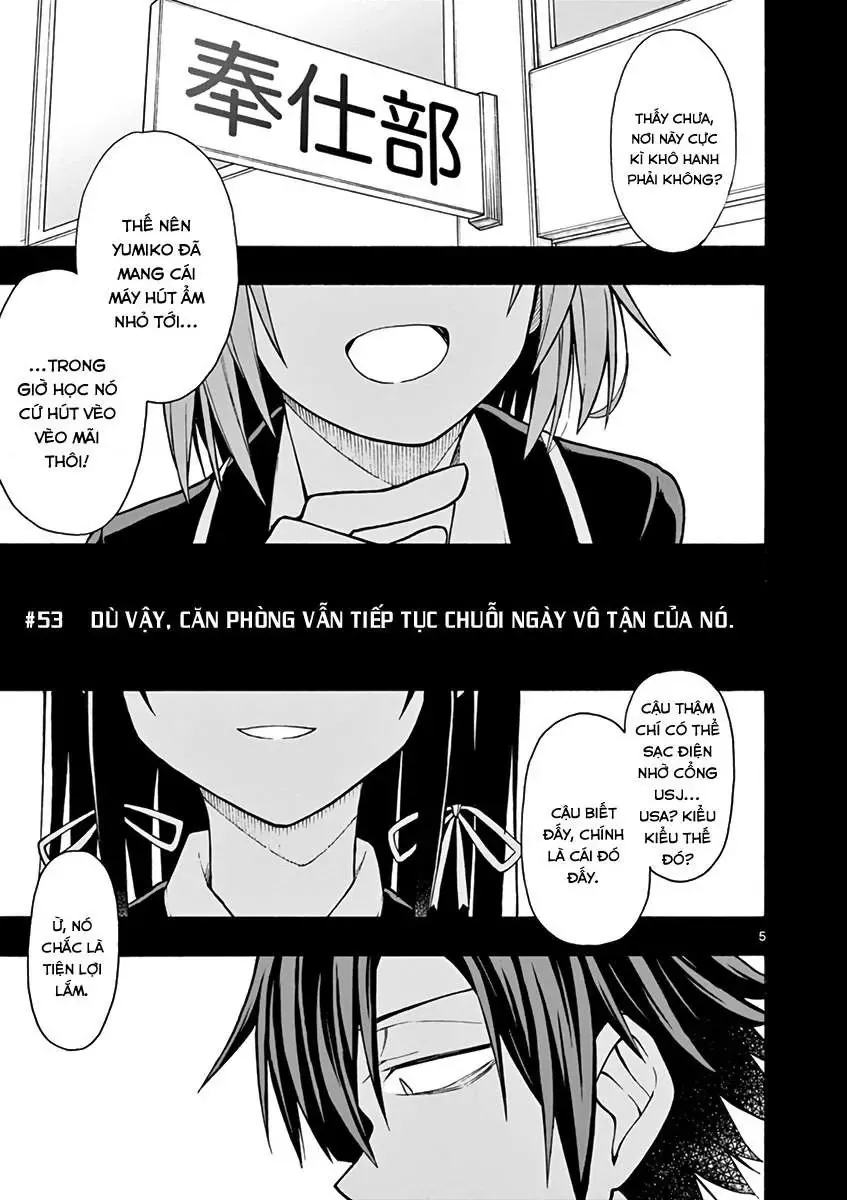 Chuyện Tình Thanh Xuân Bi Hài Của Tôi Quả Nhiên Là Sai Lầm @Comic Chapter 59 - Trang 5
