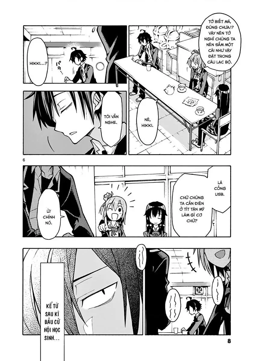 Chuyện Tình Thanh Xuân Bi Hài Của Tôi Quả Nhiên Là Sai Lầm @Comic Chapter 59 - Trang 6