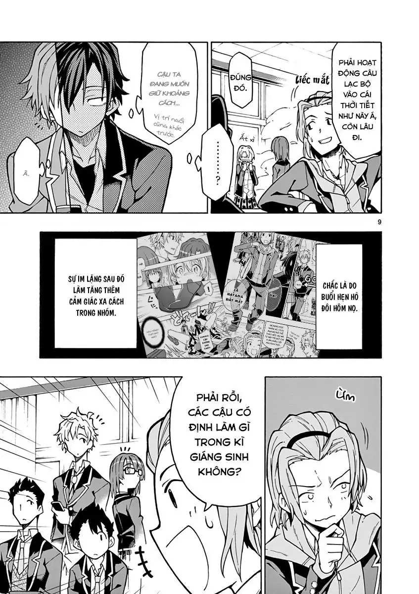 Chuyện Tình Thanh Xuân Bi Hài Của Tôi Quả Nhiên Là Sai Lầm @Comic Chapter 59 - Trang 9