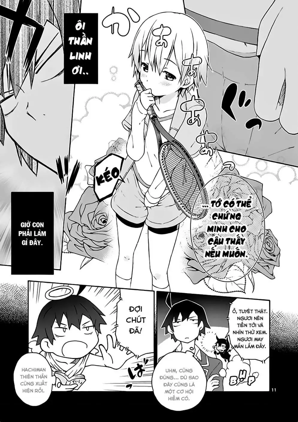 Chuyện Tình Thanh Xuân Bi Hài Của Tôi Quả Nhiên Là Sai Lầm @Comic Chapter 6 - Trang 12