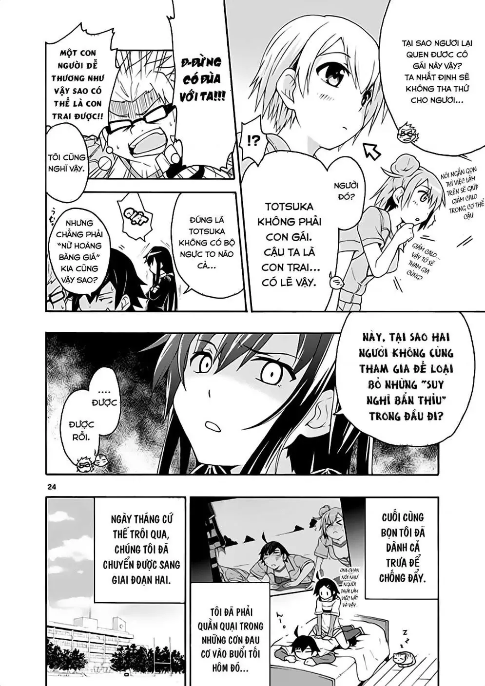 Chuyện Tình Thanh Xuân Bi Hài Của Tôi Quả Nhiên Là Sai Lầm @Comic Chapter 6 - Trang 25