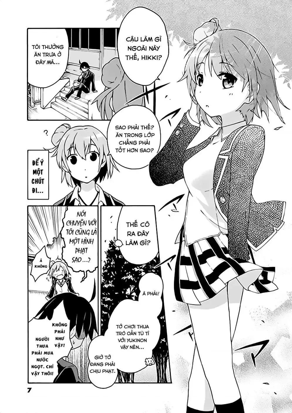 Chuyện Tình Thanh Xuân Bi Hài Của Tôi Quả Nhiên Là Sai Lầm @Comic Chapter 6 - Trang 6