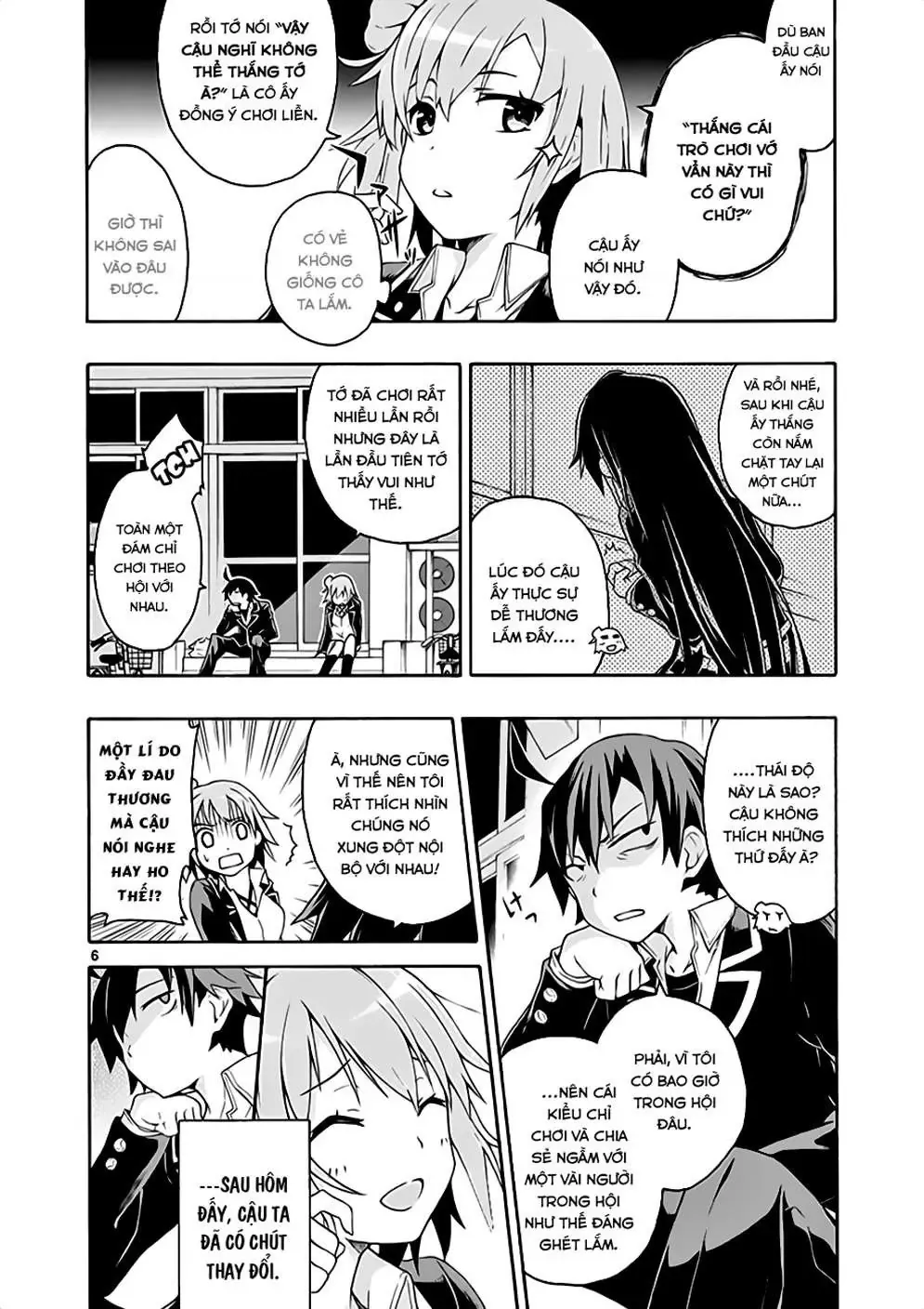 Chuyện Tình Thanh Xuân Bi Hài Của Tôi Quả Nhiên Là Sai Lầm @Comic Chapter 6 - Trang 7