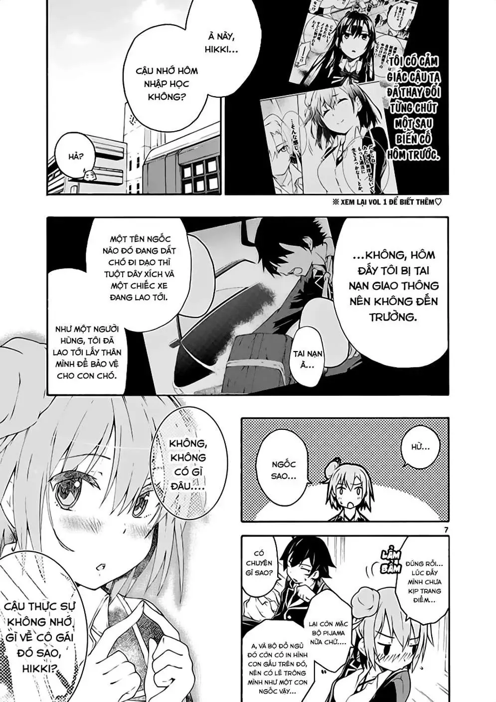 Chuyện Tình Thanh Xuân Bi Hài Của Tôi Quả Nhiên Là Sai Lầm @Comic Chapter 6 - Trang 8
