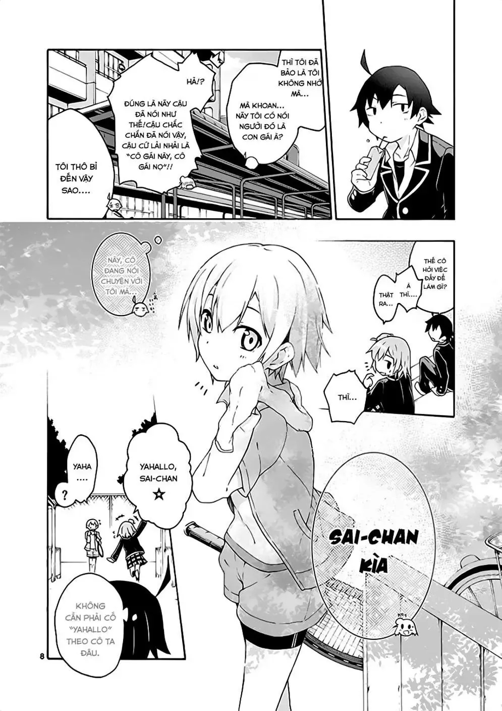 Chuyện Tình Thanh Xuân Bi Hài Của Tôi Quả Nhiên Là Sai Lầm @Comic Chapter 6 - Trang 9