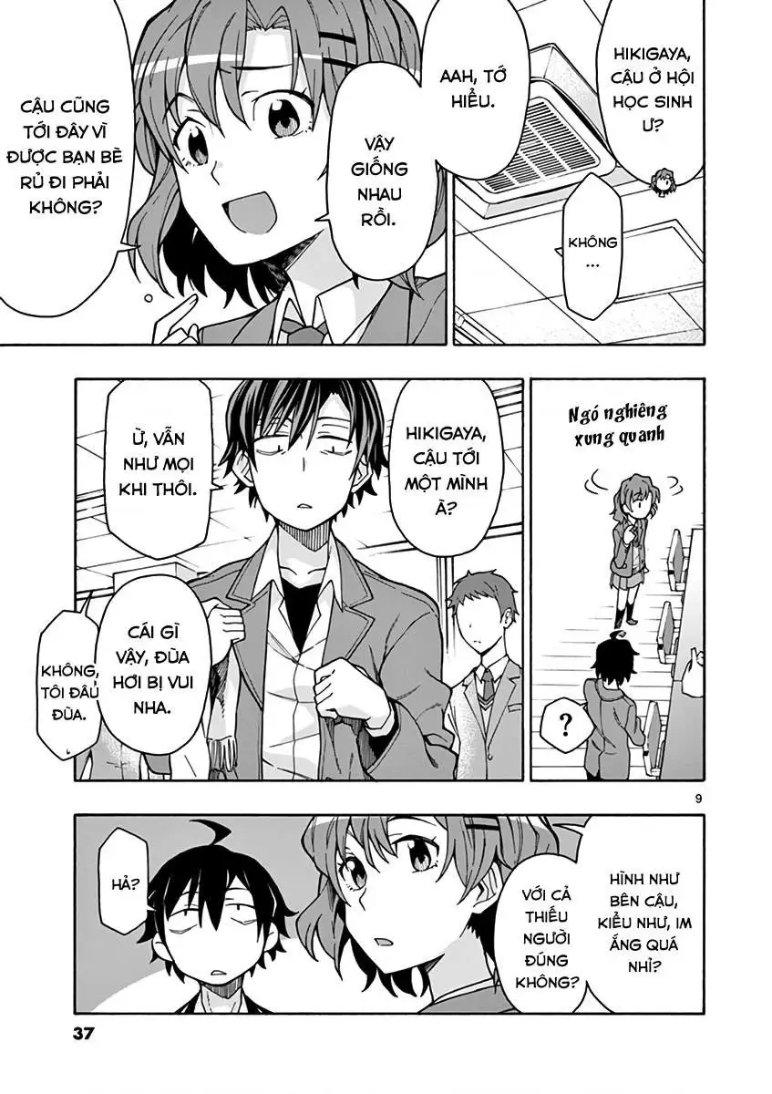 Chuyện Tình Thanh Xuân Bi Hài Của Tôi Quả Nhiên Là Sai Lầm @Comic Chapter 60 - Trang 10