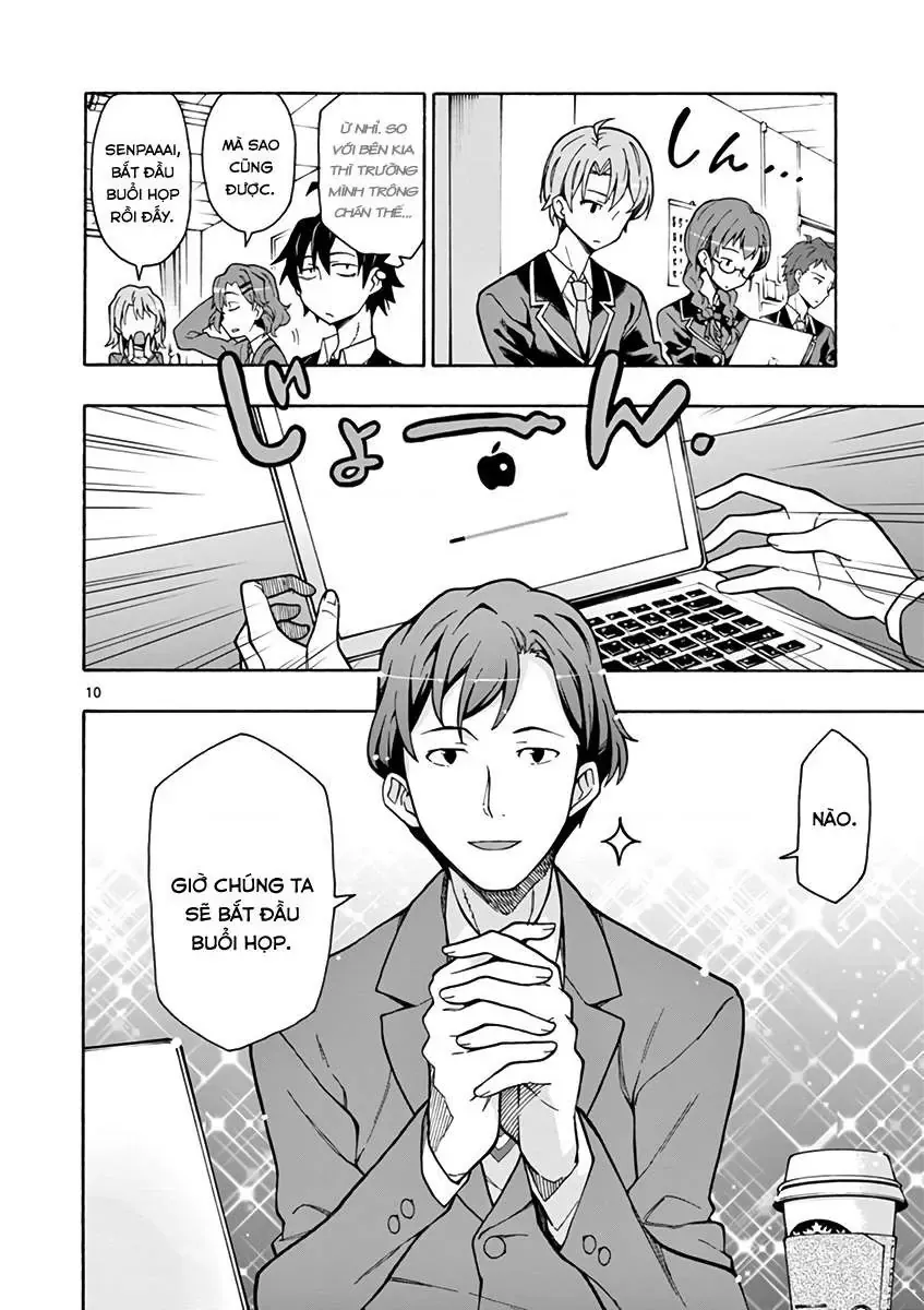 Chuyện Tình Thanh Xuân Bi Hài Của Tôi Quả Nhiên Là Sai Lầm @Comic Chapter 60 - Trang 11